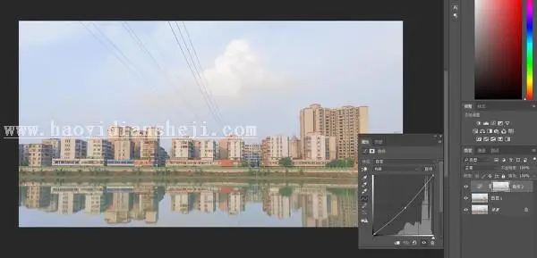 城市风景，提出明亮的城市风光照片_www.haoyidiansheji.com