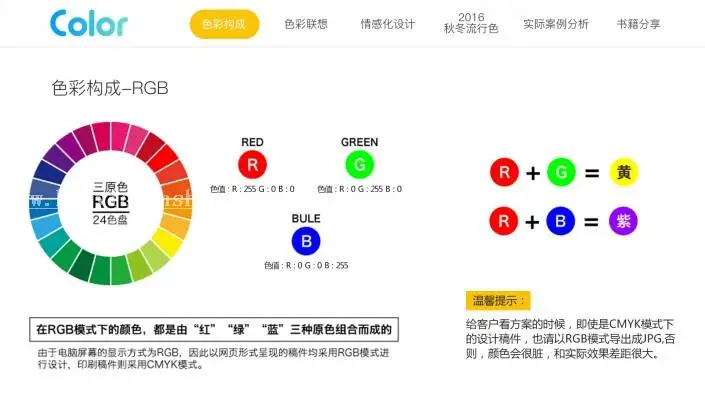 色彩知识，色彩与设计之间的联系_www.haoyidiansheji.com