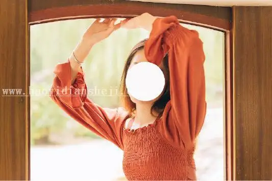 复古色，通过PS调出干净的暖色系复古色调人像_www.haoyidiansheji.com