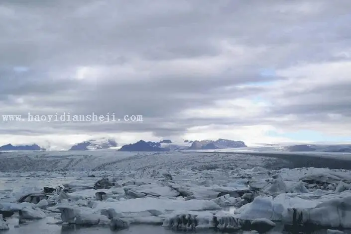 冰雪效果，在PS中合成一个超现实感觉的冰块鱼_www.haoyidiansheji.com