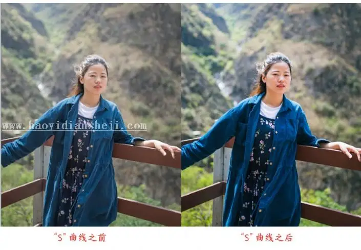 小清新，用PS给少女营造一种清新感_www.haoyidiansheji.com