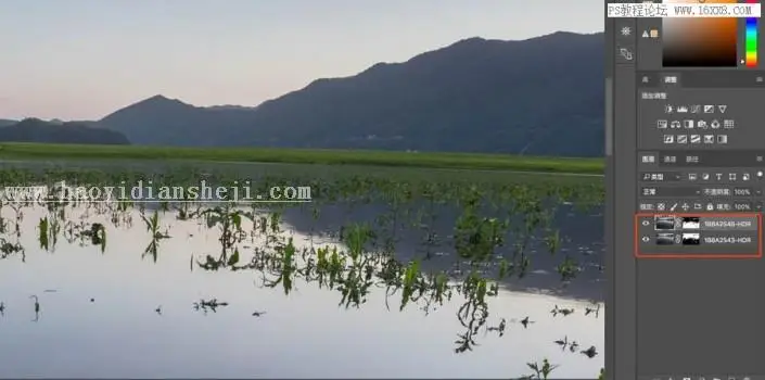 照片曝光，通过PS使用曝光完成优质照片实例_www.haoyidiansheji.com