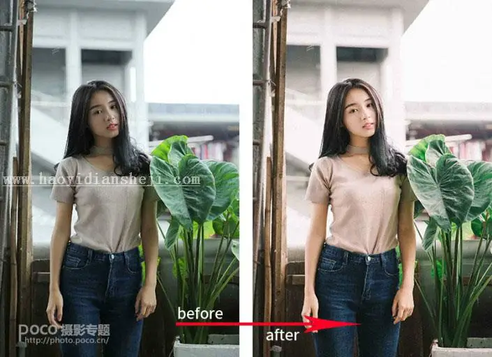 胶片色，LR调出通透的胶片风人像照片_www.haoyidiansheji.com