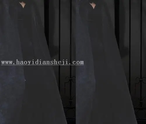 女巫场景，合成恐怖的暗黑女巫场景_www.haoyidiansheji.com