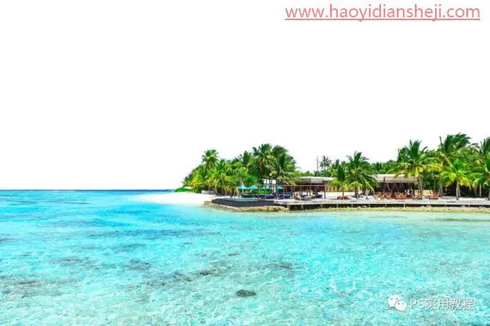 抠天空，通道加调整边缘抠出美丽风景照_www.haoyidiansheji.com