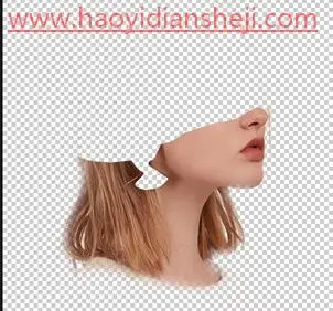 海报设计，给人物制作创意十足的切割海报照片_www.haoyidiansheji.com