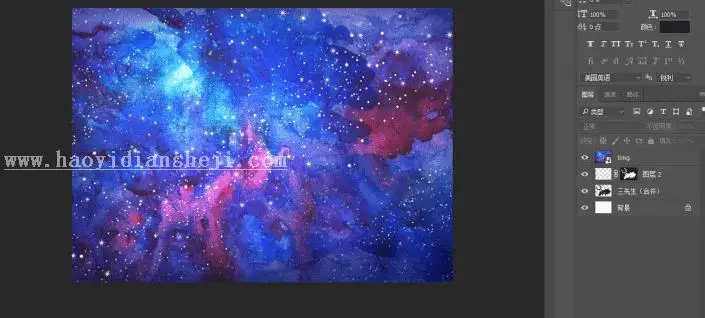 人像效果，用PS合成一个喷溅效果的战斗士照_www.haoyidiansheji.com