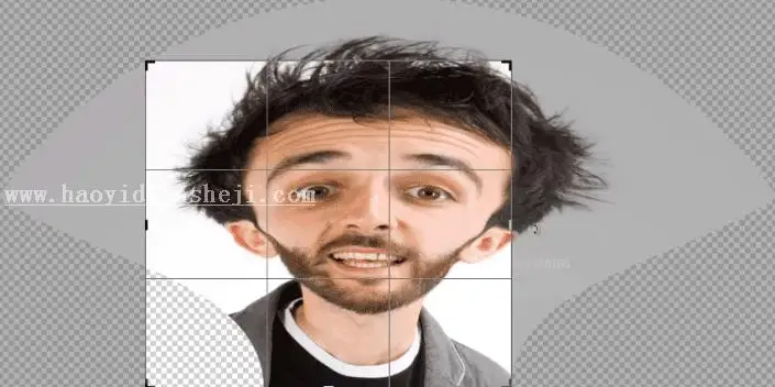 人像恶搞，用PS中的反向美化制作人物头像搞怪表情_www.haoyidiansheji.com