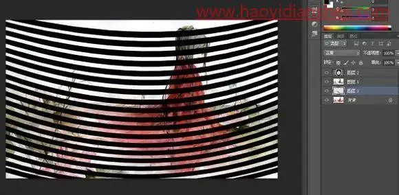 水波效果，制作古风动态水波效果人像_www.haoyidiansheji.com