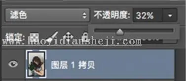 室内人像，用PS给室内人像调出文艺艺术范_www.haoyidiansheji.com