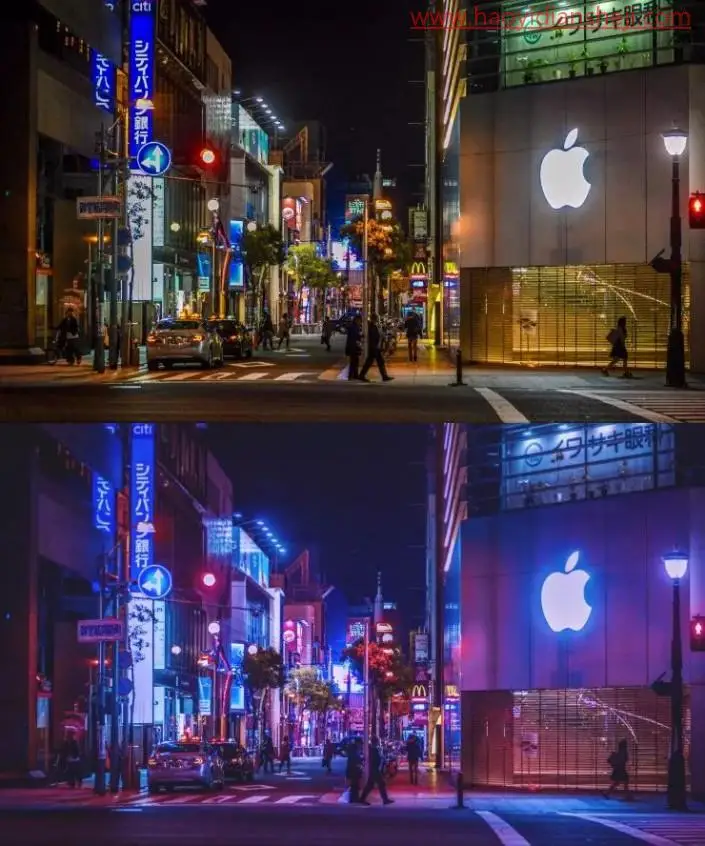 调色教程，仿赛博朋克科幻色调教程_www.haoyidiansheji.com