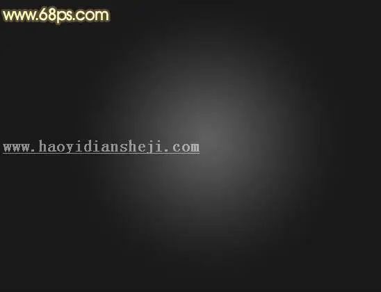 水晶字，用PS制作晶莹剔透的橙色水晶字_www.haoyidiansheji.com