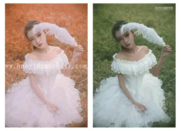 LR调色教程，通过LR调出秋日少女色调_www.haoyidiansheji.com