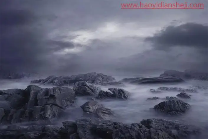 创意合成，通过PS合成一幅少女与鹿的创意意境照片_www.haoyidiansheji.com