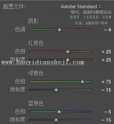 夜景调色，夜景人像调出蓝色调效果_www.haoyidiansheji.com