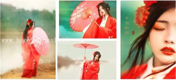 复古色，用PS调出古装人像复古感色调_www.haoyidiansheji.com