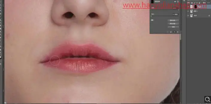 人像修图，给人物打造质感肌肤效果_www.haoyidiansheji.com