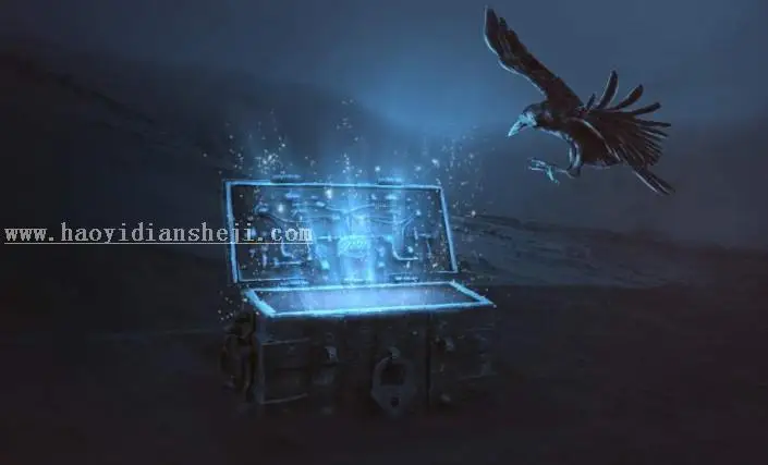 场景合成，用ps合成一个神奇的魔幻效果场景_www.haoyidiansheji.com
