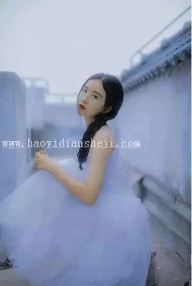 废片后期，通过PS拯救阴天拍摄的人像_www.haoyidiansheji.com