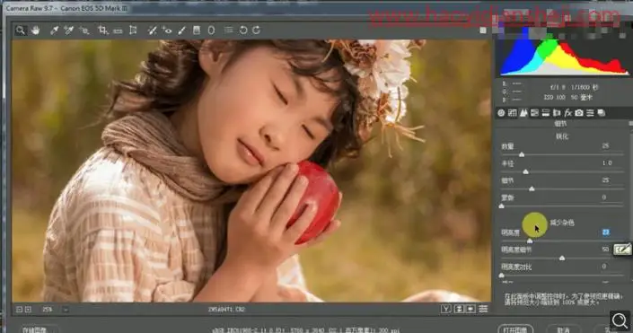 儿童摄影，打造清新儿童人像后期照片_www.haoyidiansheji.com