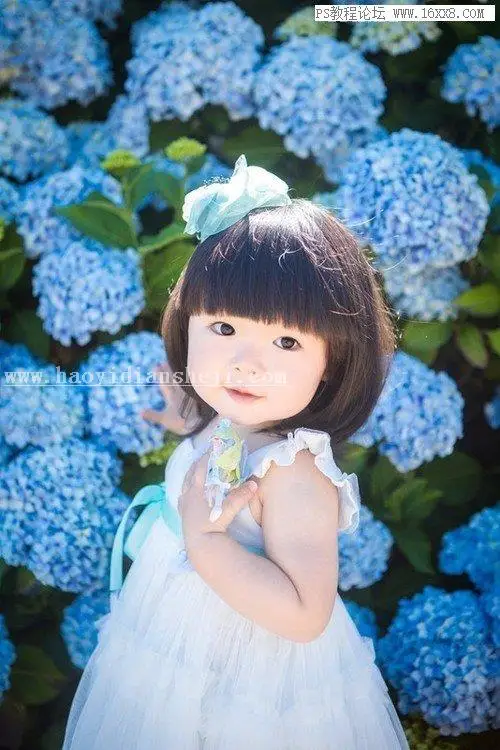 宝宝调色，用LR给室外拍摄的萌娃进行后期调色_www.haoyidiansheji.com