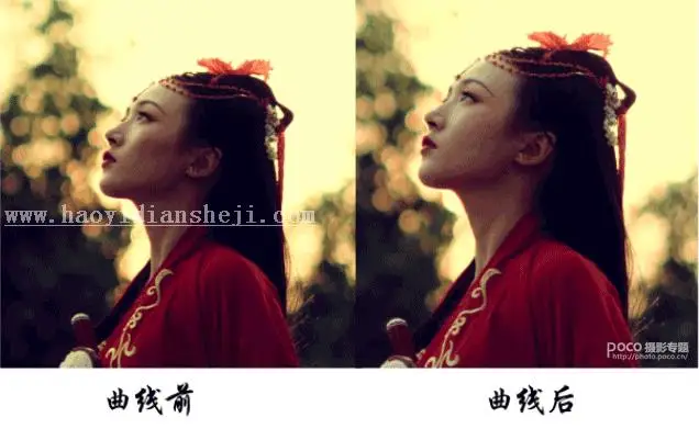 古风人像，模仿TVB的电视剧色调制作古风人像_www.haoyidiansheji.com