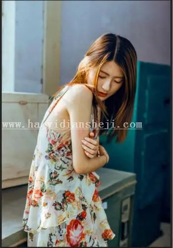 复古色，通过PS给人物调出复古浓郁的色调_www.haoyidiansheji.com