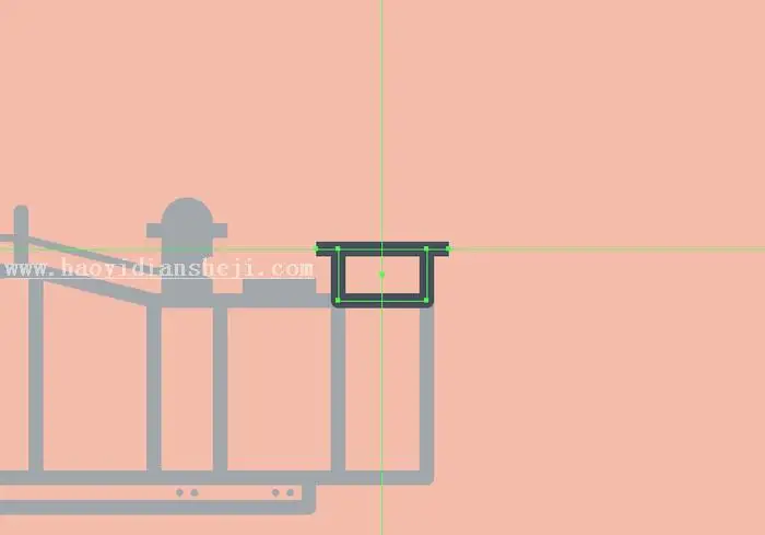 插图制作，用PS制作复古风格的火车插图_www.haoyidiansheji.com