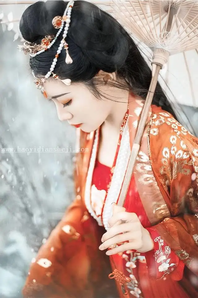 古风后期，通过PS把荒野草地变成大雪纷飞的雪景_www.haoyidiansheji.com