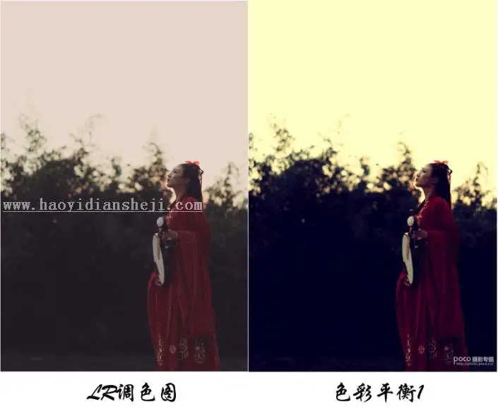 古风人像，模仿TVB的电视剧色调制作古风人像_www.haoyidiansheji.com