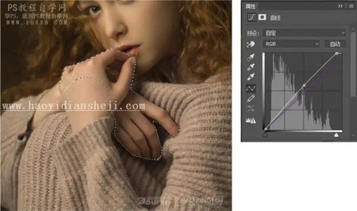 油画效果，用PS打造文艺复兴时期风格的油画_www.haoyidiansheji.com