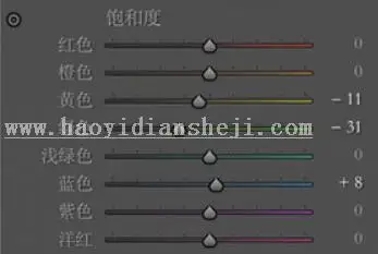 小清新，用LR调出超清新的元气少女照_www.haoyidiansheji.com