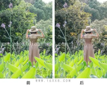 小清新，用LR打造简单的小清新色调_www.haoyidiansheji.com