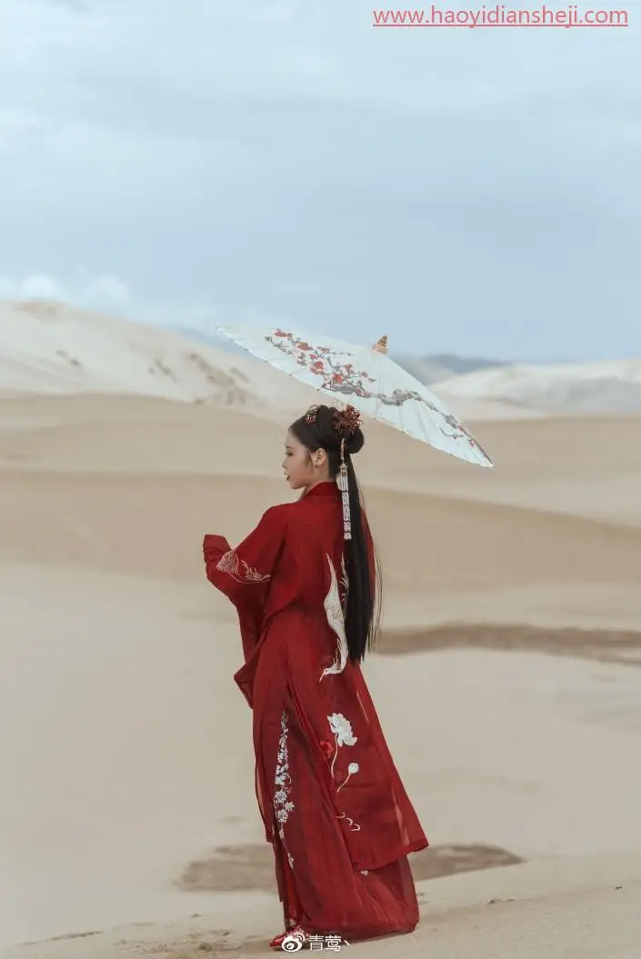 LR调色教程，通过LR调出汉服古韵的人像照片_www.haoyidiansheji.com