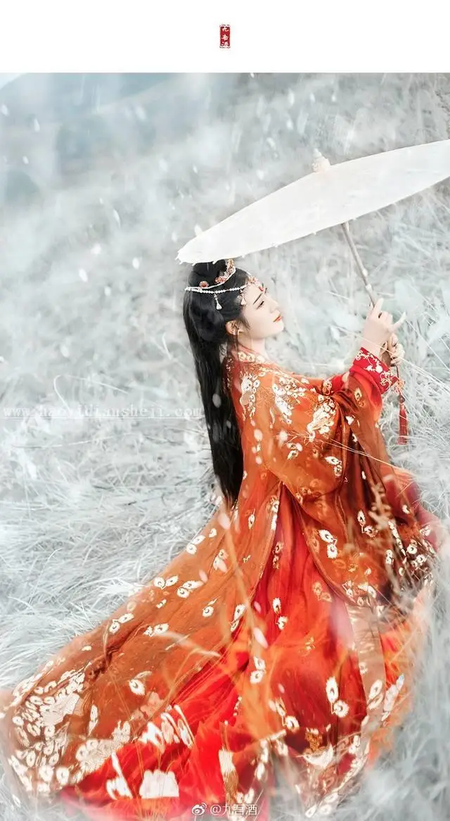 古风后期，通过PS把荒野草地变成大雪纷飞的雪景_www.haoyidiansheji.com
