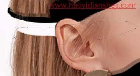 海报设计，给人物制作创意十足的切割海报照片_www.haoyidiansheji.com