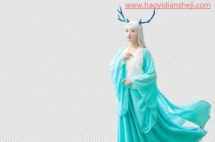 雪景效果，通过PS把数码照片转成古风雪景效果_www.haoyidiansheji.com