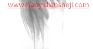 通道抠图，用ps中的通道抠出受光不均匀的人物发丝照片_www.haoyidiansheji.com