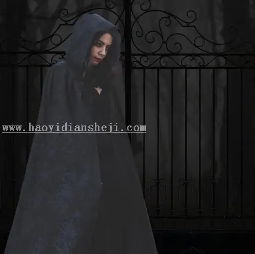 女巫场景，合成恐怖的暗黑女巫场景_www.haoyidiansheji.com