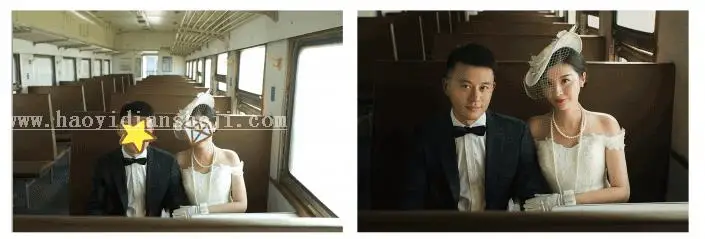 电影海报，用PS调出电影质感的婚纱海报_www.haoyidiansheji.com
