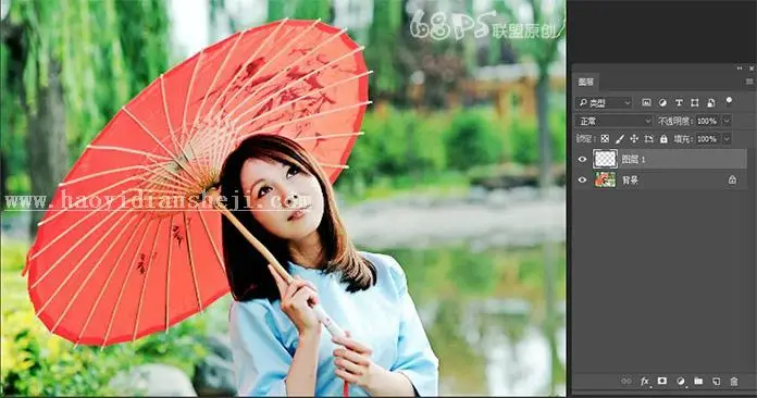 下雨效果，制作浪漫的下雨动画图片教程_www.haoyidiansheji.com