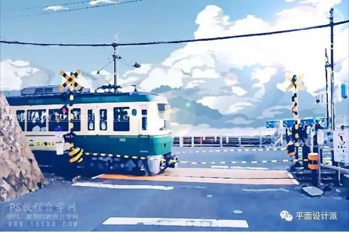 漫画效果，用PS把普通照片做成日式的动漫效果_www.haoyidiansheji.com