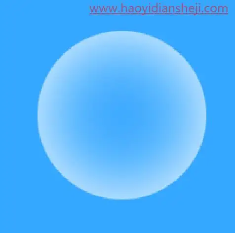 泡泡教程，在PS中绘制一个梦幻的泡泡_www.haoyidiansheji.com