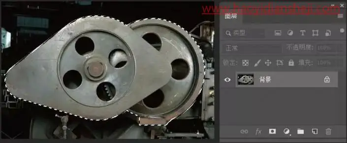 生锈效果，给零件制作逼真的生效效果_www.haoyidiansheji.com
