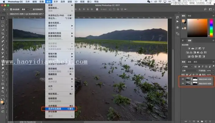 照片曝光，通过PS使用曝光完成优质照片实例_www.haoyidiansheji.com
