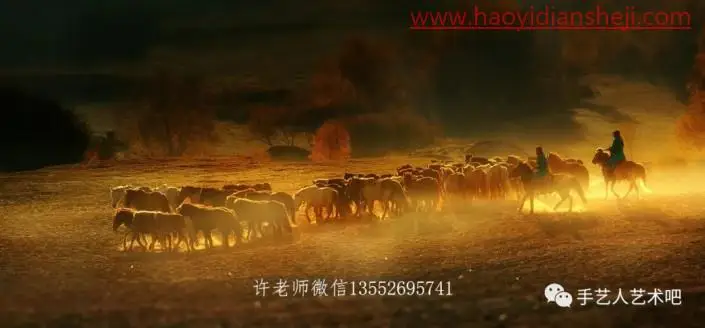 风光后期，给平淡风光照片进行画意效果修图_www.haoyidiansheji.com