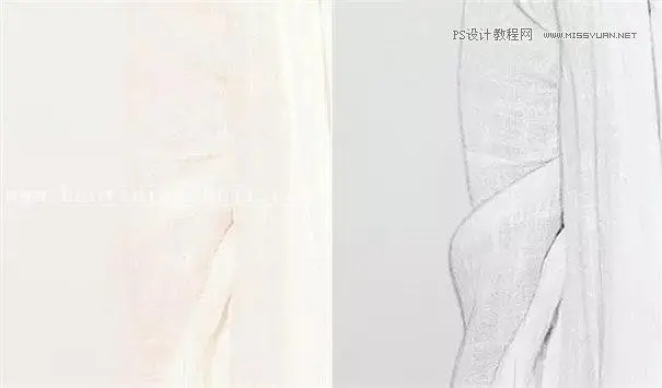 工笔画，通过PS给人物制作工笔画效果照片_www.haoyidiansheji.com