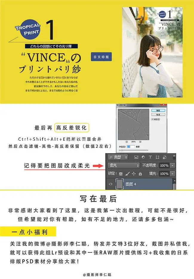 LR调色教程，用LR调出清新日系街景写真_www.haoyidiansheji.com