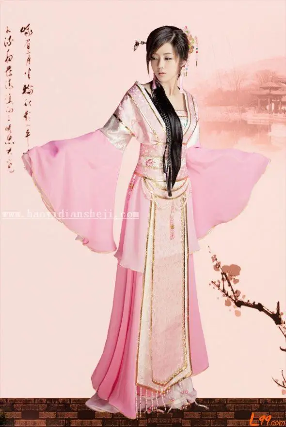 工笔画，通过PS制作逼真艺术具有中国风格的工笔画效果照片_www.haoyidiansheji.com