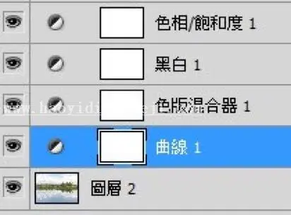 雪景效果，通过PS把湖泊景观调成唯美的雪景效果_www.haoyidiansheji.com